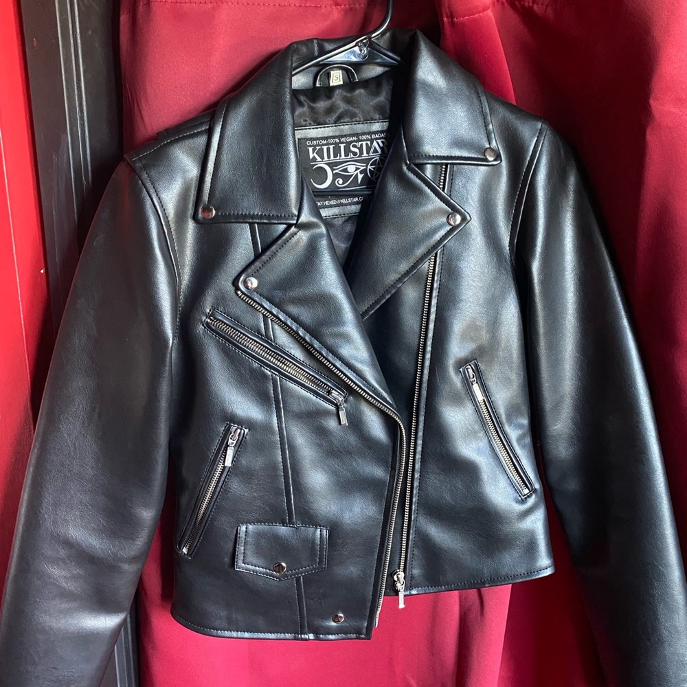 KILLSTAR Women’s vegan leather jacket